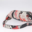 PRADA James Jean Collaboration Body Bag Leather Multicolor Silver Auth 210642M-7