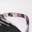 PRADA James Jean Collaboration Body Bag Leather Multicolor Silver Auth 210642M-8