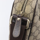 GUCCI GG Supreme Shoulder Bag PVC Beige Gold 201448 Auth 210644A-15