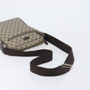GUCCI GG Supreme Shoulder Bag PVC Beige Gold 201448 Auth 210644A-7