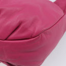 LOEWE Vient 30 Shoulder Bag Leather Pink Auth 210648A-12