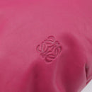 LOEWE Vient 30 Shoulder Bag Leather Pink Auth 210648A-14