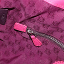 LOEWE Vient 30 Shoulder Bag Leather Pink Auth 210648A-19