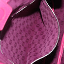 LOEWE Vient 30 Shoulder Bag Leather Pink Auth 210648A-20