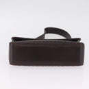Bally Shoulder Bag Leather Brown Gold Auth 210650A-10