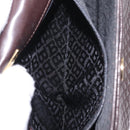 Bally Shoulder Bag Leather Brown Gold Auth 210650A-23