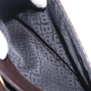 Bally Shoulder Bag Leather Brown Gold Auth 210650A-24