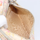 CHANEL Shoulder Bag Canvas Beige Silver CC Auth 210652A-26