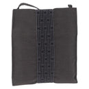 HERMES Her Line Pochette Shoulder Bag Canvas Gray Auth 210653A-3