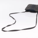 HERMES Her Line Pochette Shoulder Bag Canvas Gray Auth 210653A-7