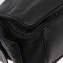 Bottega Veneta INTRECCIATO Hand Bag Leather Black 144413 Auth 210663V-12