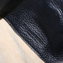 Bottega Veneta INTRECCIATO Hand Bag Leather Black 144413 Auth 210663V-14