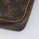 LOUIS VUITTON Monogram Perfo Pochette Accessoires Vert M95184 LV Auth 210664SAV-16