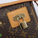 LOUIS VUITTON Monogram Perfo Pochette Accessoires Vert M95184 LV Auth 210664SAV-19