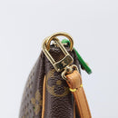 LOUIS VUITTON Monogram Perfo Pochette Accessoires Vert M95184 LV Auth 210664SAV-22