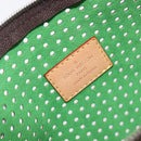 LOUIS VUITTON Monogram Perfo Pochette Accessoires Vert M95184 LV Auth 210664SAV-23