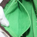 LOUIS VUITTON Monogram Perfo Pochette Accessoires Vert M95184 LV Auth 210664SAV-27