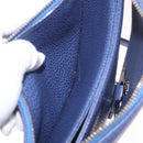 Vivienne Westwood Shoulder Bag Leather Blue Gold Auth 210665A-24
