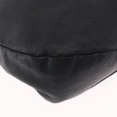 LOEWE Shoulder Bag Leather Black Silver Auth 210669A-16