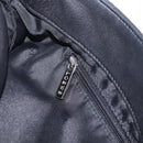 LOEWE Shoulder Bag Leather Black Silver Auth 210669A-21