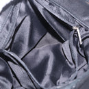 LOEWE Shoulder Bag Leather Black Silver Auth 210669A-22