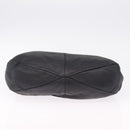 LOEWE Shoulder Bag Leather Black Silver Auth 210669A-5