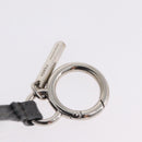 FENDI Bag Charm fur Gray Silver Auth 210671M-10