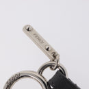 FENDI Bag Charm fur Gray Silver Auth 210671M-7