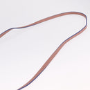 Marni Hand Bag Leather 2way Pink Gold Auth 210673A-10