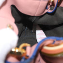 Marni Hand Bag Leather 2way Pink Gold Auth 210673A-21