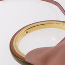 Marni Hand Bag Leather 2way Pink Gold Auth 210673A-8