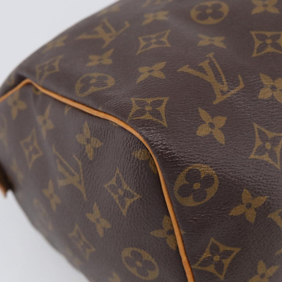 LOUIS VUITTON Monogram Speedy 25 Hand Bag M41528 LV Auth 210674A