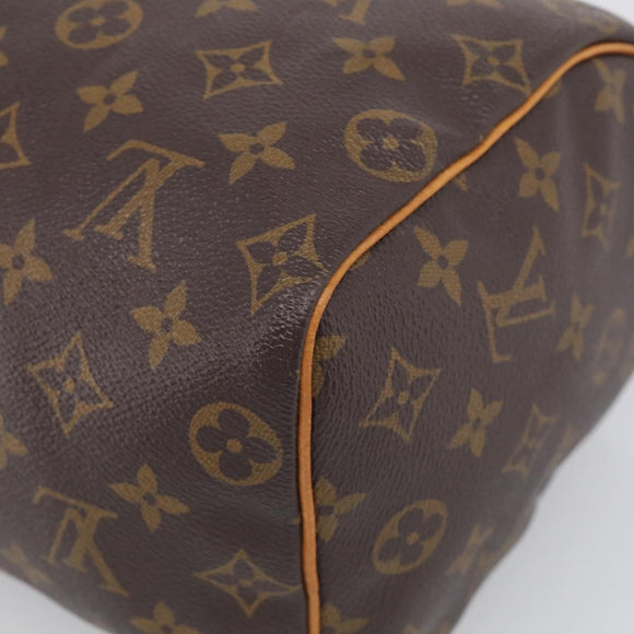 LOUIS VUITTON Monogram Speedy 25 Hand Bag M41528 LV Auth 210674A
