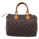 LOUIS VUITTON Monogram Speedy 25 Hand Bag M41528 LV Auth 210674A-3