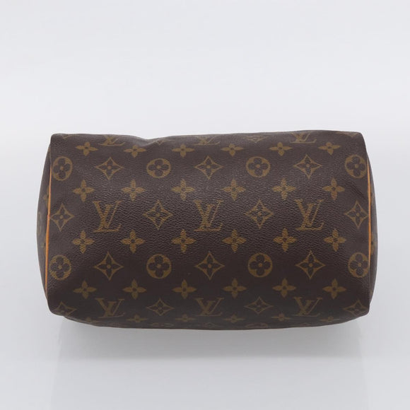 LOUIS VUITTON Monogram Speedy 25 Hand Bag M41528 LV Auth 210674A