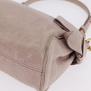 Miu Miu Shoulder Bag Vitellolux Pink Gold Auth 210676A-13
