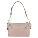 Miu Miu Shoulder Bag Vitellolux Pink Gold Auth 210676A-3