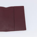 Bottega Veneta INTRECCIATO Day Planner Cover Leather Bordeaux Auth 210682M-13