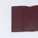 Bottega Veneta INTRECCIATO Day Planner Cover Leather Bordeaux Auth 210682M-14