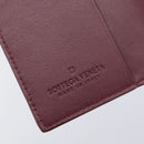 Bottega Veneta INTRECCIATO Day Planner Cover Leather Bordeaux Auth 210682M-15