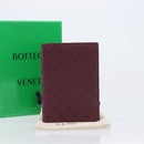 Bottega Veneta INTRECCIATO Day Planner Cover Leather Bordeaux Auth 210682M-18
