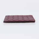 Bottega Veneta INTRECCIATO Day Planner Cover Leather Bordeaux Auth 210682M-3
