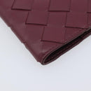 Bottega Veneta INTRECCIATO Day Planner Cover Leather Bordeaux Auth 210682M-9