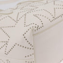 Jimmy Choo Sophia S Hand Bag Leather 2way White Silver Auth 210685A-13