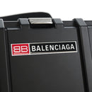 Balenciaga Toolbox Shoulder Bag Plastic Black Silver 658765 Auth 210688M-17