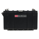Balenciaga Toolbox Shoulder Bag Plastic Black Silver 658765 Auth 210688M-2