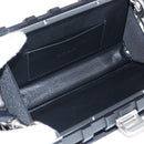Balenciaga Toolbox Shoulder Bag Plastic Black Silver 658765 Auth 210688M-21
