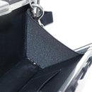 Balenciaga Toolbox Shoulder Bag Plastic Black Silver 658765 Auth 210688M-23