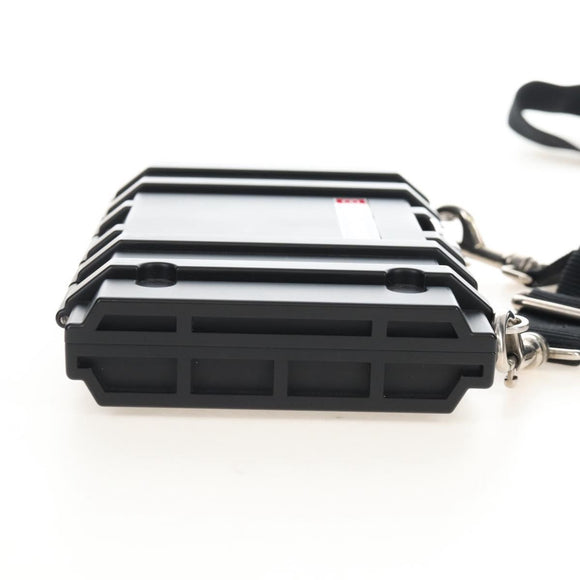 Balenciaga Toolbox Shoulder Bag Plastic Black Silver 658765 Auth 210688M