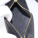 LOUIS VUITTON Epi Soufflot Pouch Black LV Auth 210689A-19